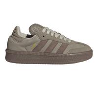 Sneaker ADIDAS ORIGINALS "SAMBA XLG", Mädchen, Gr. 38,5, silber pebble, earth strata, clay, Leder, Schuhe Sneaker, für Kinder & Jugendliche (56617666-38,5) silber pebble, earth strata, clay