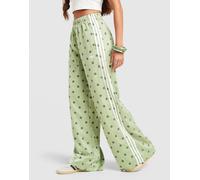 adidas Originals Satin Polka Dots Hose Mit Weitem Bein - Damen, Grün S