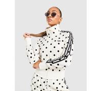 adidas Originals SATIN POLKA-DOTS TT Track Top - Damen, Weiß XL