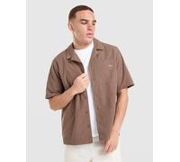 adidas Originals Seersucker Shirt - Herren, Braun - M