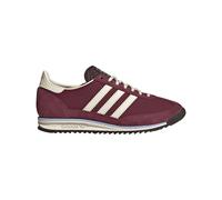 Sneaker ADIDAS ORIGINALS "SL 72 OG", Damen, Gr. 42, rot (maroon, cream weiß, blau dawn), Leder, Textil, Schuhe Sneaker (15231648-42) maroon, cream weiß, blau dawn