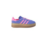 Sneaker ADIDAS ORIGINALS "GAZELLE BOLD", Damen, Gr. 36, lucid blau, lucid pink, gold metallic, Leder, Synthetik, Schuhe Sneaker (34136834-36) lucid blau, lucid pink, gold metallic