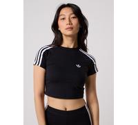 adidas originals - SST BABY TEE - Schwarz - Größe XL