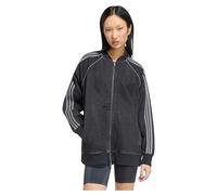 Outdoorjacke ADIDAS ORIGINALS "SST OS TT D", Damen, Gr. XL, schwarz (true schwarz denim), Obermaterial: 100% Baumwolle, Jacken Outdoorjacke (55057867-XL) true schwarz denim