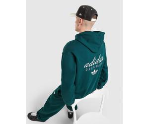 adidas Originals Stack Logo Hoodie - Herren, Grün XXL