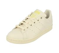 adidas Originals Stan Smith Damen Trainers Sneakers (UK 4 US 5.5 EU 36 2/3, White Yellow GZ7059)