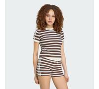 Adidas Originals Striped Kurzarm-t-shirt L Multicolor / Crystal Sky