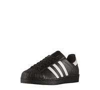 adidas Originals Superstar Foundation Herren Sneakers, B27140, Schwarz (Core Black/Ftwr White/Core Black), 44 2/3 EU