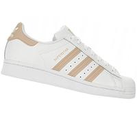 adidas Originals Superstar Schuhe Sneaker Damen (Weiß-Beige (Footwear White/ST Pale Nude), eu_Footwear_Size_System, Adult, Women, Numeric, medium, Numeric_40)