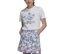 Adidas Originals T-Shirt Flower Logo weiß 34