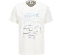 adidas ORIGINALS T-Shirt Herren Regular Fit Kurzarm Rundhals Baumwolle weiß, S