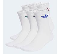 Adidas TREFOIL CREW SOCK CUSHION 6 PAIR PACK men white in Größe:M