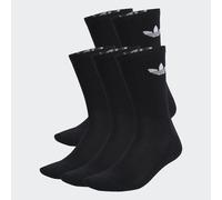 Adidas TREFOIL CREW SOCK CUSHION 6 PAIR PACK men black in Größe:XL