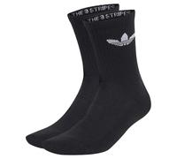 Adidas Trefoil Cushion Crew Socken, 3 Paar Socken schwarz M
