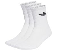 adidas Originals Crew Socks 3 Pack - Herren, White - 2-3.5