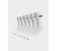 Adidas Trefoil Cushion Crew Socken, 6 Paar Socken weiss L