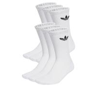 Adidas Trefoil Cushion Crew Socken, 6 Paar Socken weiss XL