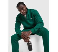 adidas Originals Trefoil Essentials 1/4 Zip Sweatshirt - Herren, Grün - M