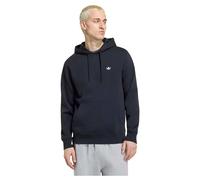 Kapuzensweatshirt ADIDAS ORIGINALS "TREFOIL ESSENTIALS HOODIE", Herren, Gr. M, schwarz, Obermaterial: 82% Baumwolle, 18% Polyester, normal, Rundhals, angesetztes Bündchen, Sweatshirts (90807114-M) sch