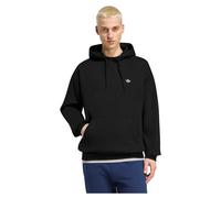 Kapuzensweatshirt ADIDAS ORIGINALS "TREFOIL ESSENTIALS LOOSE HOODIE", Herren, Gr. S, schwarz, Obermaterial: 82% Baumwolle, 18% Polyester, normal, Rundhals, angesetztes Bündchen, Sweatshirts (17004227-