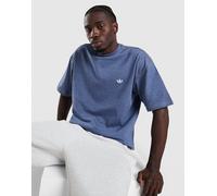 adidas Originals Trefoil Essentials Melange Loose Crop T-Shirt - Herren, Blau L