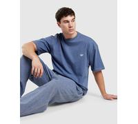 adidas Originals Trefoil Essentials Melange Loose Crop T-Shirt - Herren, Blau XL