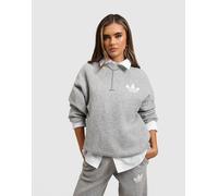 adidas Originals Trefoil Knit Crew Sweatshirt Damen - Damen, Grau - M