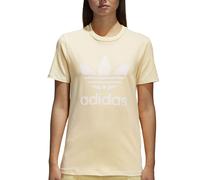 adidas Originals Trefoil Tee Damen-Shirt Mist Sun/White 34
