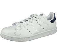 adidas Originals Unisex-Erwachsene Stan Smith Basketballschuhe, Running White/New Navy, 42 2/3 EU