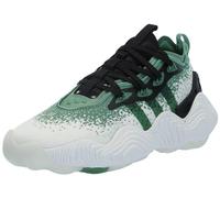 adidas Originals Unisex-Erwachsene Trae Young 3 Sneaker, Off White/Preloved Green/Black, 10.5 US Women/9.5 US Men