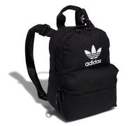 adidas Originals Unisex-Erwachsene Trefoil 2.0 Kleine Reisetasche Mini Rucksack Tasche, Schwarz/Weiß, Einheitsgröße