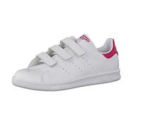 adidas Originals Unisex-Kinder STAN SMITH CF C Low-Top Weiß (FTWR White/Bold Pink), 34 EU