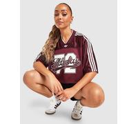 adidas Originals Varsity Panel T-Shirt - Damen, Rot XS