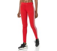 adidas Originals Women's 3 Stripes Leggings, Red, X-Small