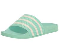 adidas Originals Women's Adilette Slide Sandal, Pulse Mint/Off White/Pulse Mint, 9