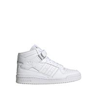adidas Originals Women's Forum Mid Sneaker, White/White/Core White, 11