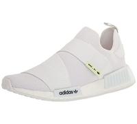 adidas Originals Women's NMD_R1's Sneaker, White/White/Black, 8