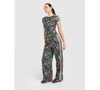 adidas Originals x Liberty London All Over Print Slim T-Shirt - Damen, Schwarz - XS