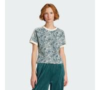 adidas Originals X Liberty London AOP Cali T-Shirt Cream White / Aurora Ivy 2XS