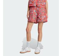 adidas Originals x Liberty London Quilted Shorts Semi Lucid Red / Multicolor S
