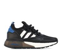 adidas Originals ZX 2K Boost Junior Running Trainers Sneakers (UK 5 US 5.5 EU 38, Black White royal FY1707)