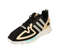 adidas Originals Zx 2K Flux Damen-Laufschuhe, Schwarz Grau Weiß Fy0608, 37 1/3 EU