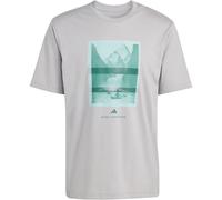adidas Men's Outdoor Kayaking Graphic T-Shirt, MGH solid Grey, L
