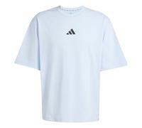 adidas Oversize T-Shirt Herren-Blau,Schwarz in blau, Größe: L