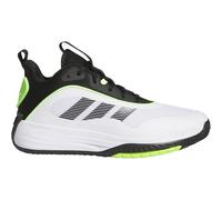 adidas Own The Game 3 Mid-Top Basketballschuhe Herren JS2173 - cloud white/core black/lucid lemon 46 2/3