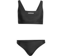 Adidas Bralette-Bikini-Set JM8156 – gepolstert – Schwarz/Weiß – Damen Größe 44