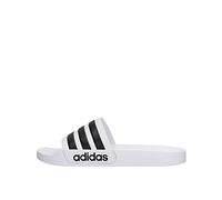 adidas Performance Adilette Shower Badesandale Herren weiß/schwarz, 7 UK - 40 2/3 EU - 7.5 US