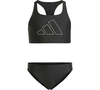 Adidas Performance Big Bars Bikini Mädchen Bikini, schwarz 128