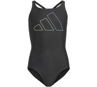 Adidas Performance BIG Bars Swimsuit Mädchen Badeanzug, schwarz 170