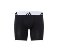 adidas Boxer Brief (3PK) - Active Flex Cotton - Bequeme Unterwäsche, 006 Black, S